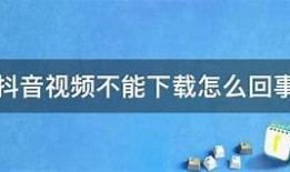 抖音无法下载解决方法：详细步骤和注意事项
