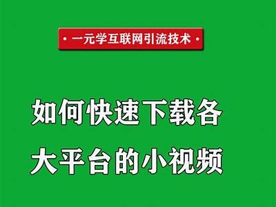 如何轻松下载抖音小视频：简单实用方法分享